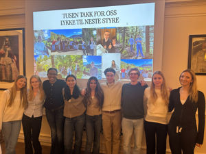 Foto av det nyvalgte styret