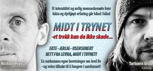 Bilde av plakat med promotering av foredraget